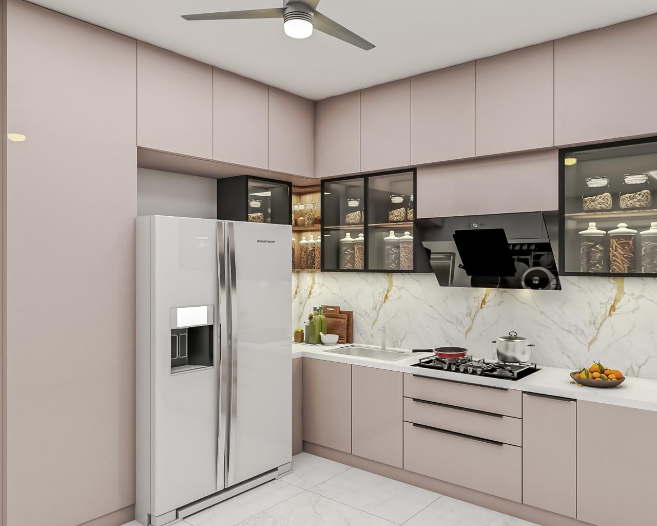 Kitchen — Blush L-Shape