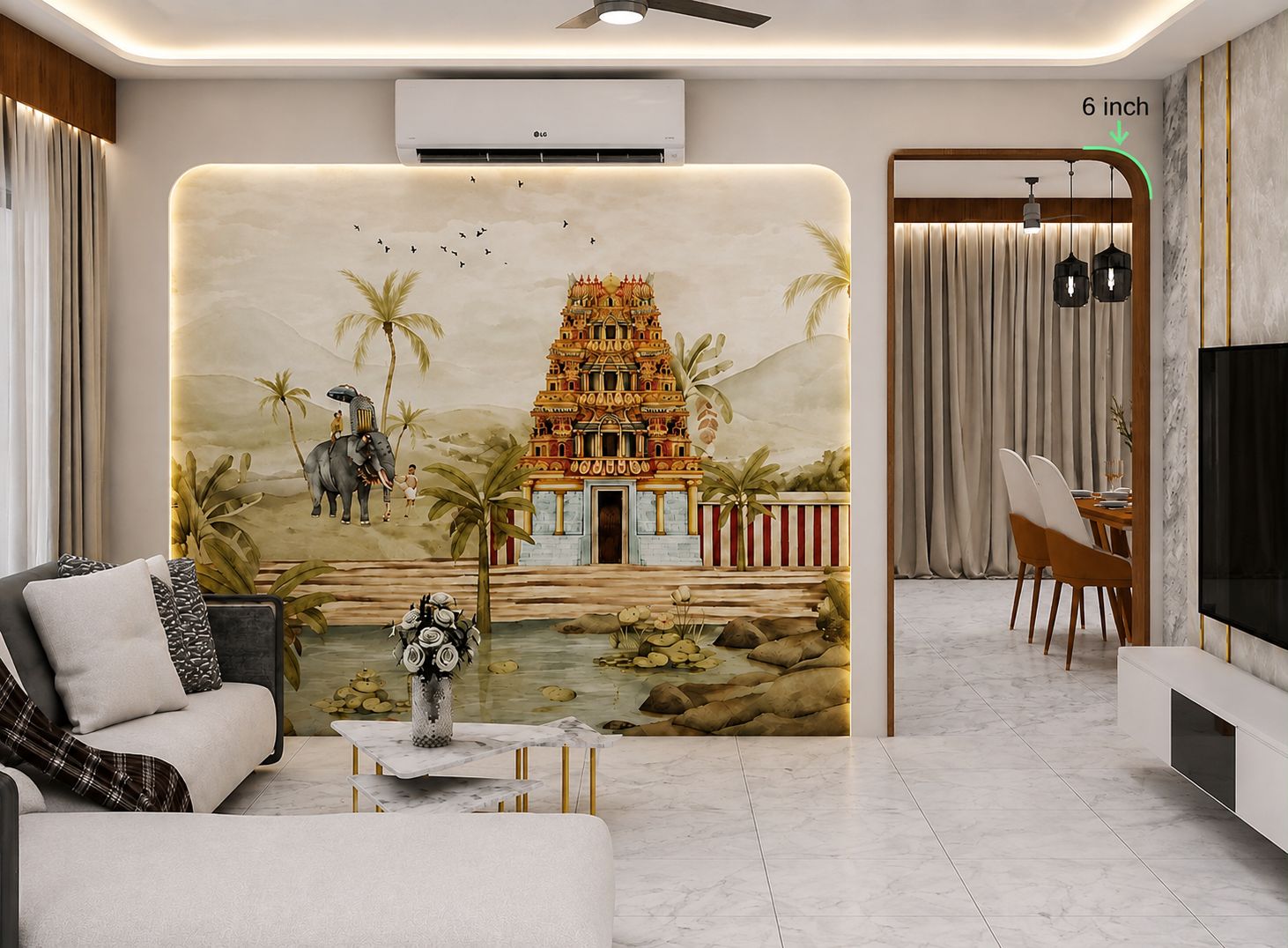 Vasvik Interiors — living room
